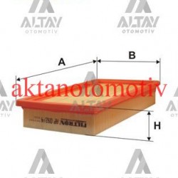 HAVA FİLTRESİ STILO 01= 1.6